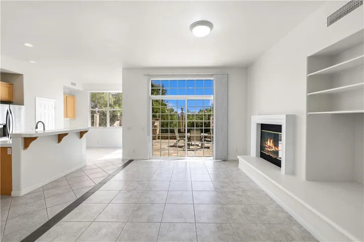 Separate Family Room w/Fireplace and Media Niche