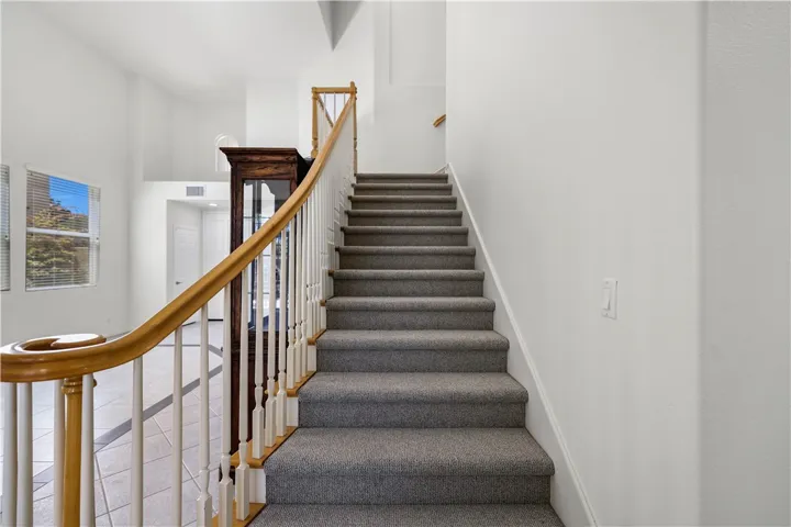 Stairs leads to 3 Bedrooms, Office/loft and Laundry room