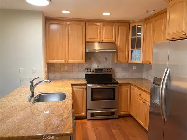 Remodeled kitchen