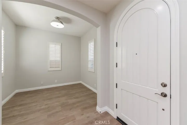 a den next to the front door