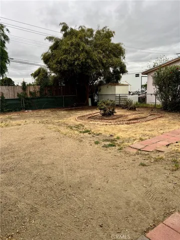 large back yard