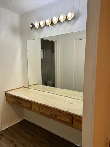 main bath vanity/dressing area