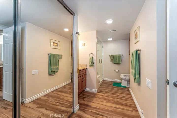 Primary Bath with closet