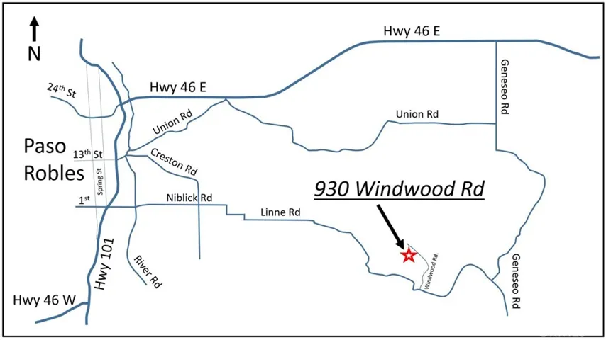 930 Windwood Road, Paso Robles, California 93446