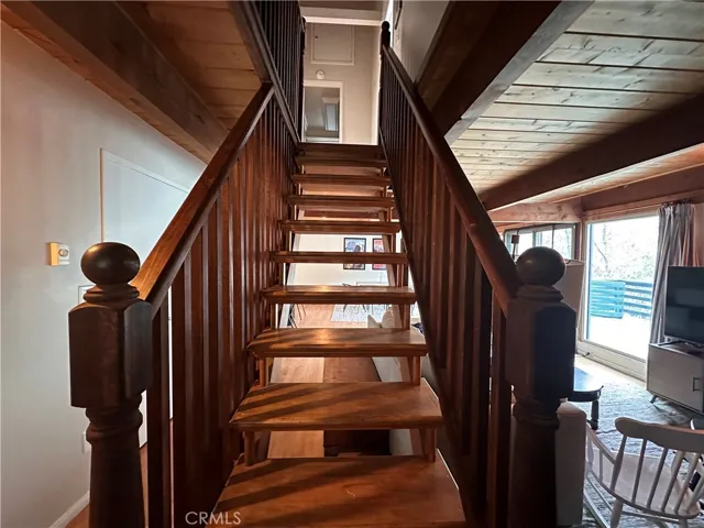 Stairs to bedrooms