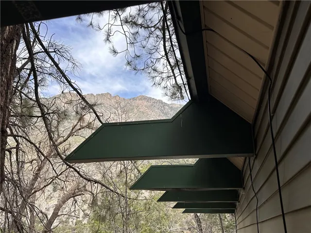 West eave view