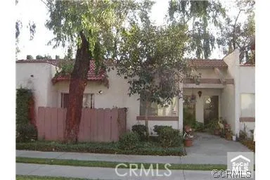 Front of the property steps from subterrain garage and tons of parking just above