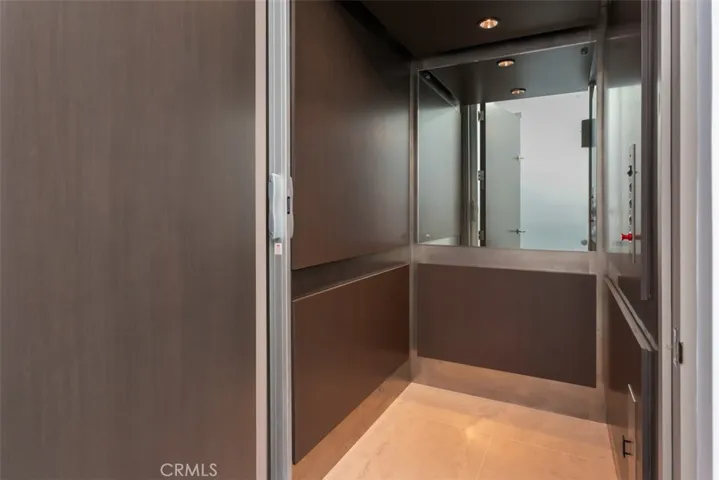 Beautiful spacious elevator.