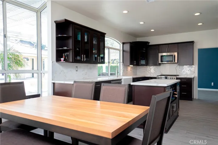 Kitchen and nook
