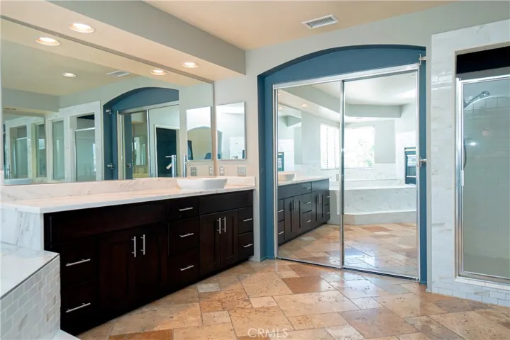 master bath and closet