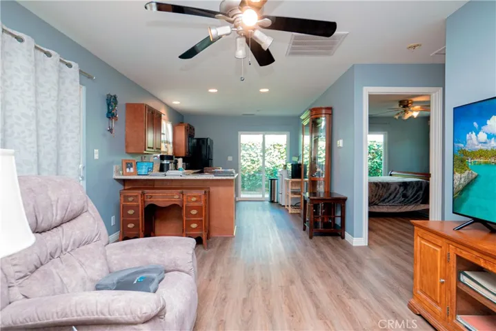 Family room in Casita