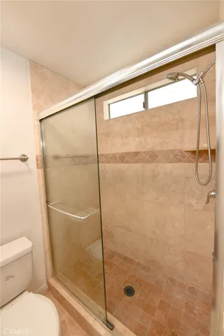 Front master shower