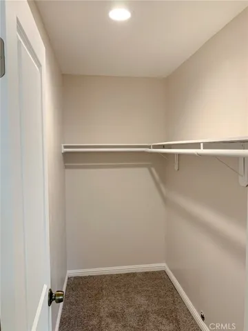Rear unit closet to master