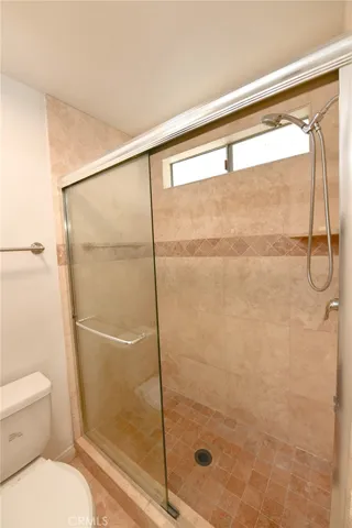 Front master shower
