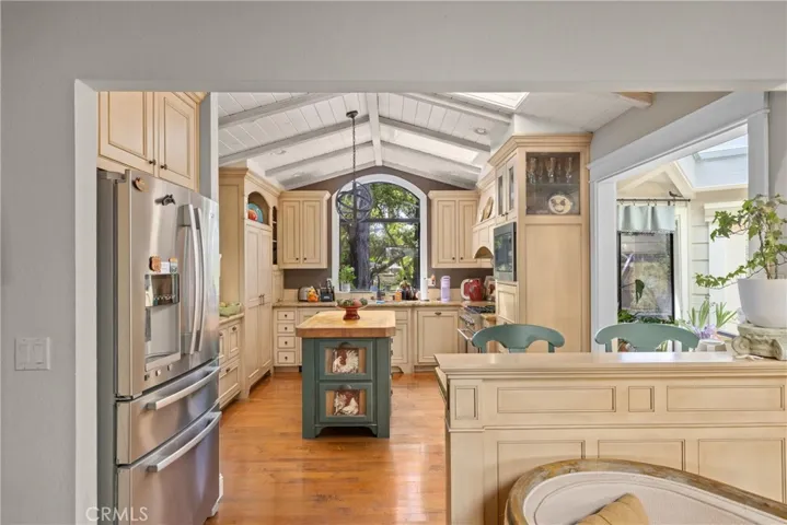 French country kitchen.