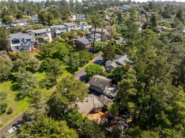 Drone shot showing entire property.