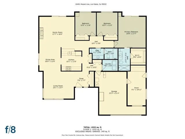 16491 W Mozart Avenue, Los Gatos, California 95032