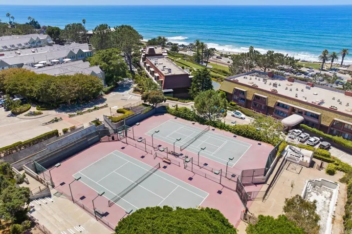 Two Tennis Courts