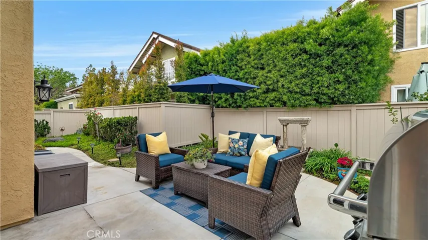 Private patio and the BBQ is included
