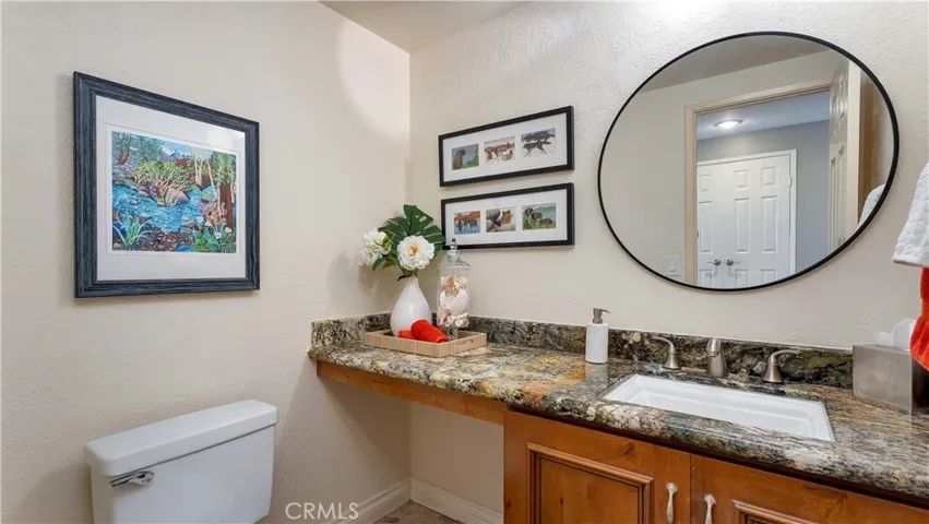 The Powder room...contemporary style!