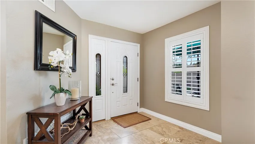 A gracious foyer