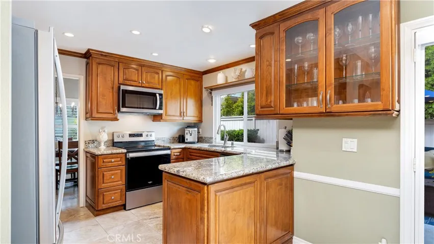 An exquisite Kitchen with fine custom details