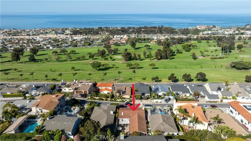 Aerial and south