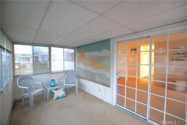 Bonus room enclosed patio
