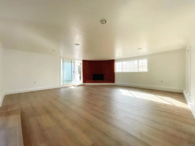 Large Family room with own Fireplace.