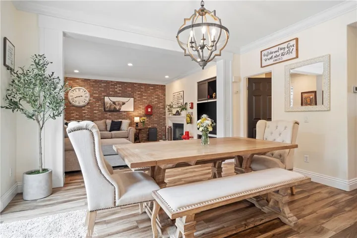 Dining space