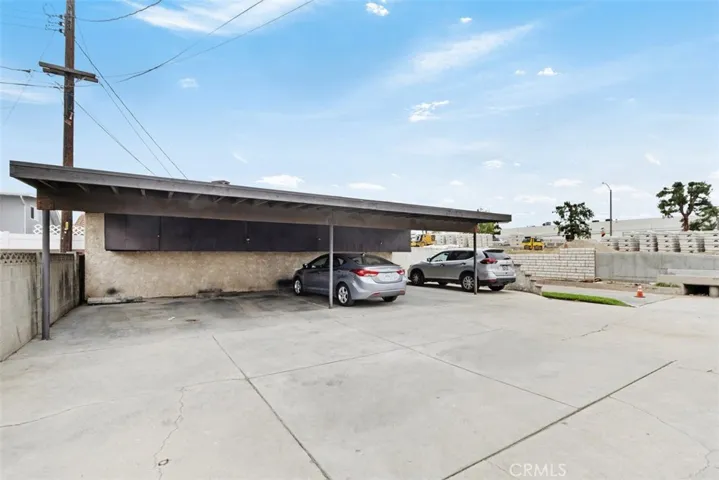 Parking Car Port with storage above