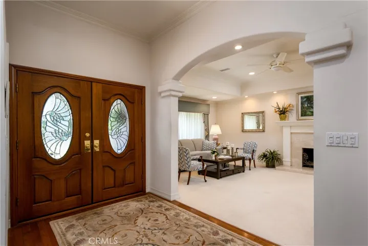 Formal double door entry