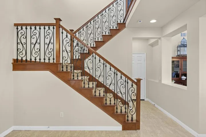 Stunning Wrought-Iron Staircase