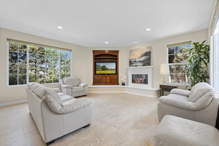 Family Room with Fireplace