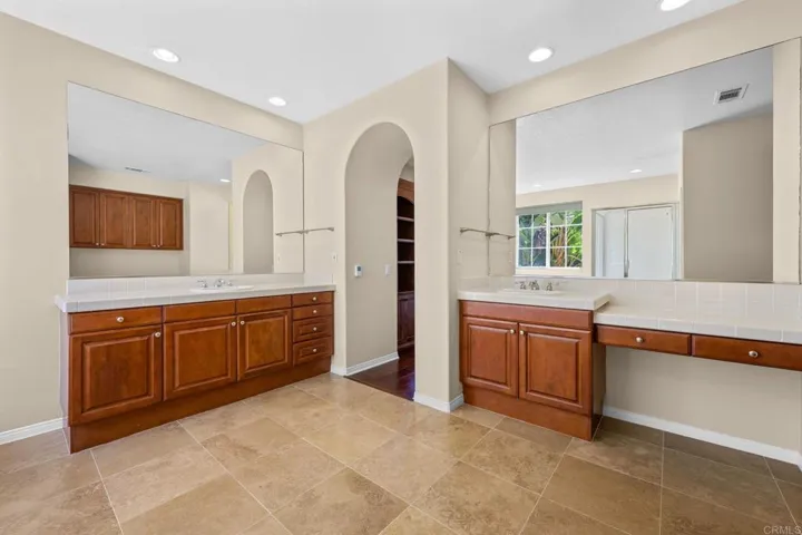 Separate Sinks and Vanities