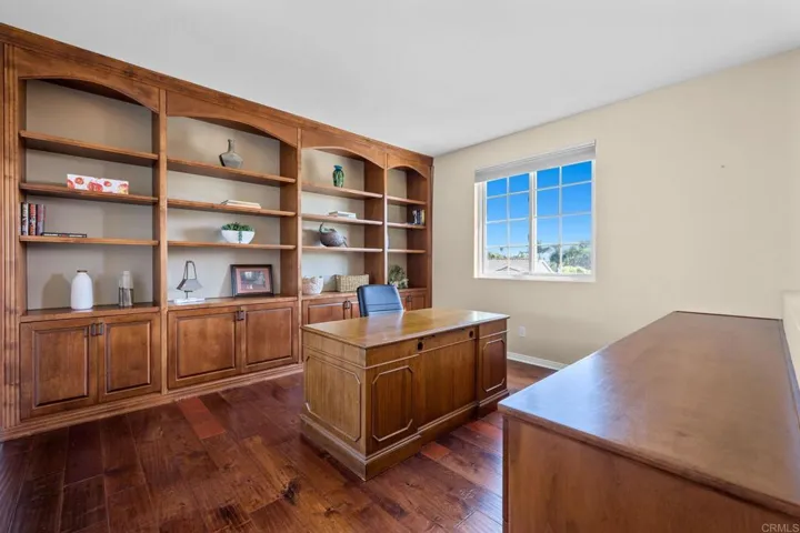 Loft/Office with Built-in Bookcase- perfect for working at home