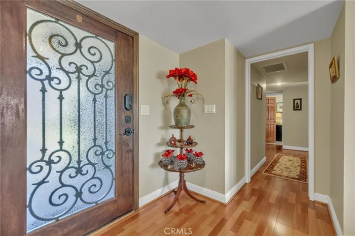 Wide front door