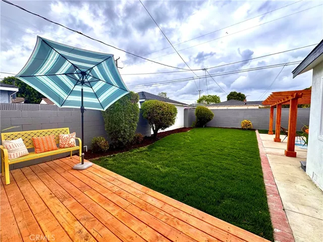 Deck off of the Primary Bedroom sliding doors