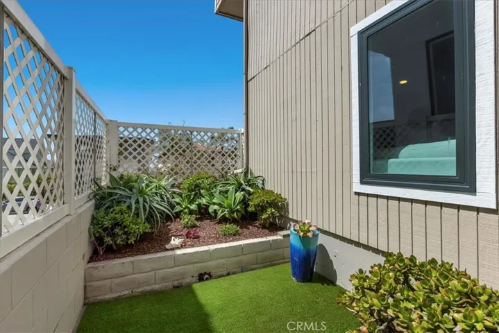 Planter in Yard