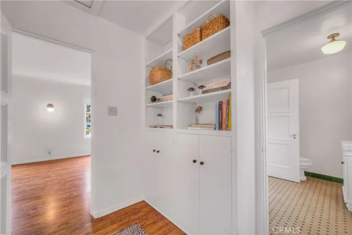 Closet area between bedroom #3 and bath.