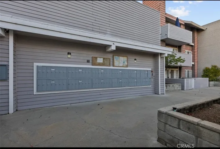 walkway to unit