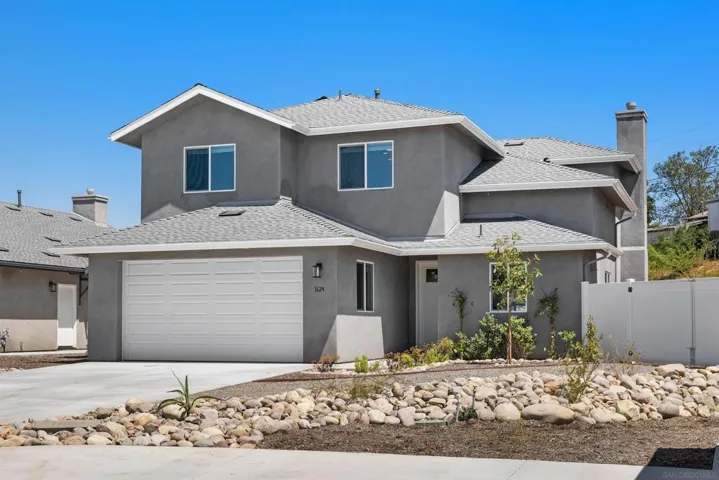 Large brand new home with two primary bedrooms with bathrooms.  One on the main floor and one on the second floor