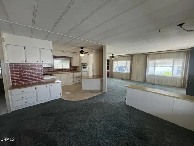 Kitchen dinning living room