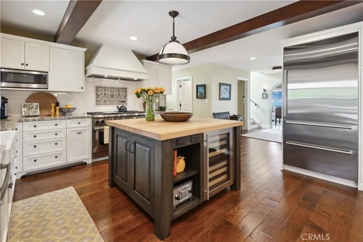 Butcher block island