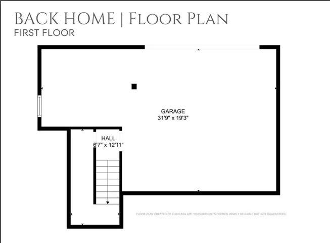 Back Home|Floor plan(First Floor)