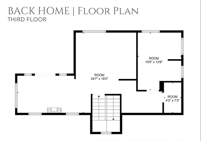 Back Home|Floor plan(Third Floor)