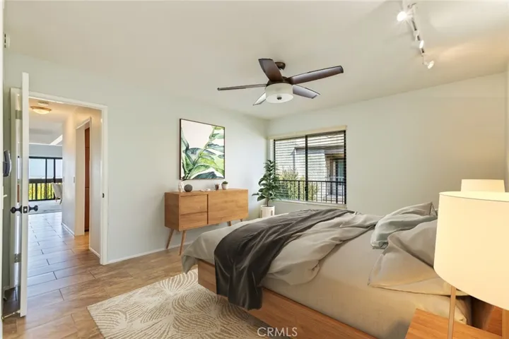 virtually staged third bedroom