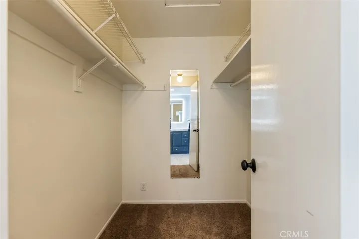primary walk in closet