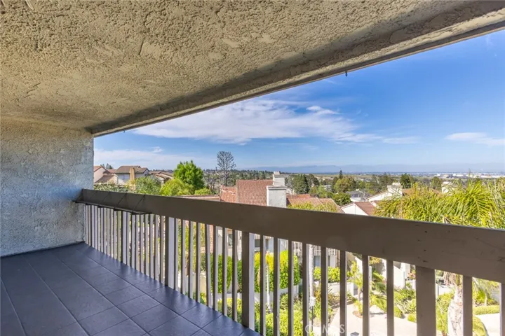 Primary bedroom balcony