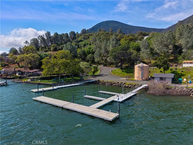 Marina boat launch area